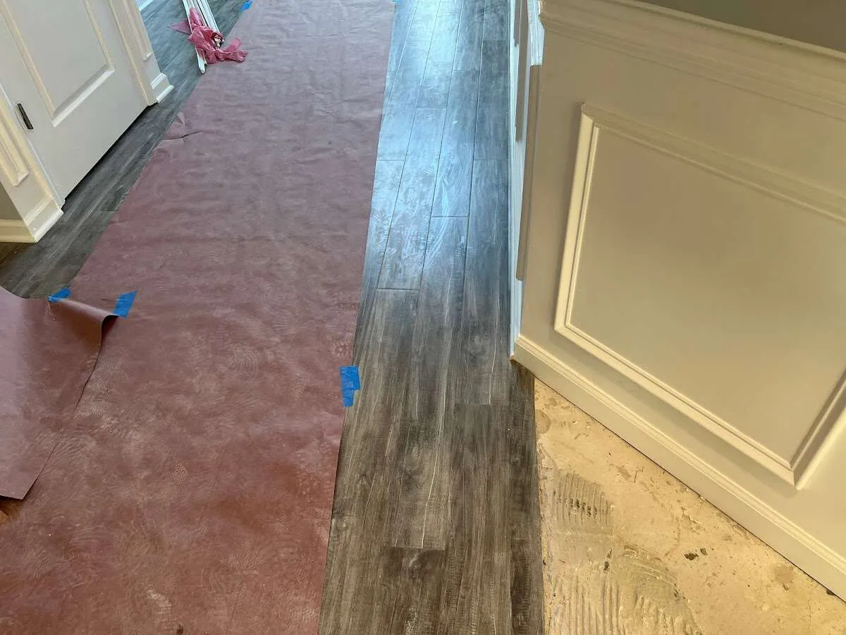 Completed marble shower restoration in Casas Adobes